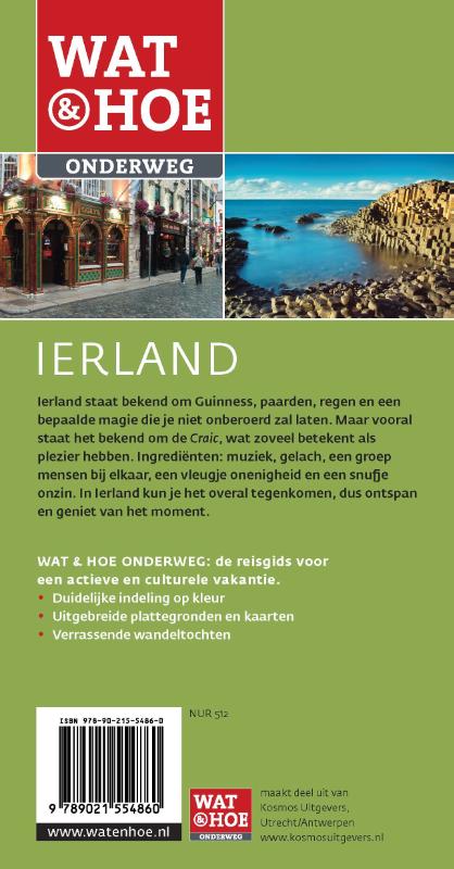 Achterkant van Ierland