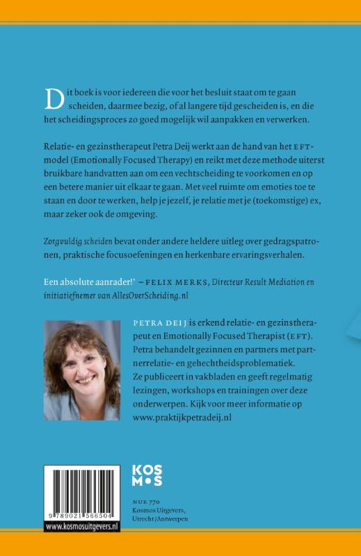 Achterkant van Zorgvuldig scheiden