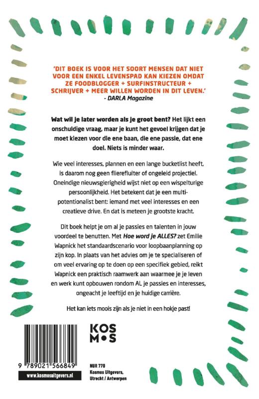 Achterkant van Hoe word je ALLES?