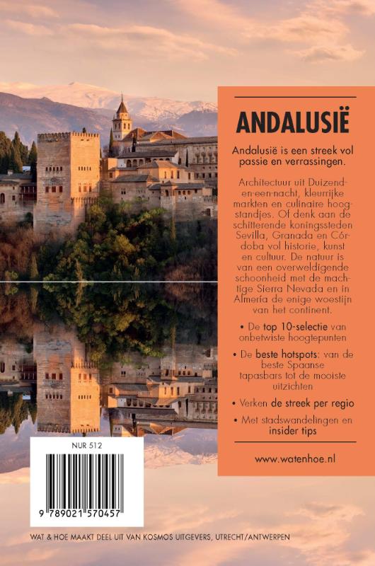 Achterkant van Andalusië