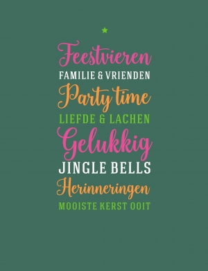 Achterkant van Jamie Oliver's kerstkookboek