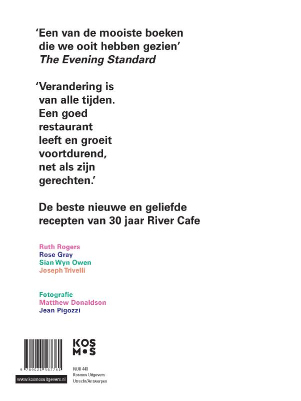 Achterkant van River Cafe 30