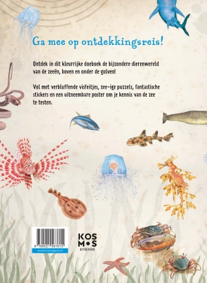 Achterkant van Ontdek de wonderlijke wereld van oceanen