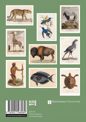 Achterkant van De mooiste dieren uit de schatkamer van Iconographia Zoologica