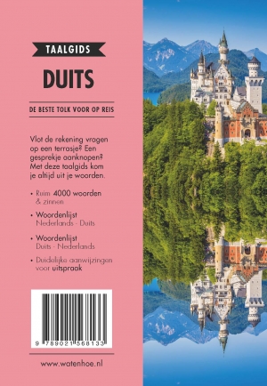 Achterkant van Duits