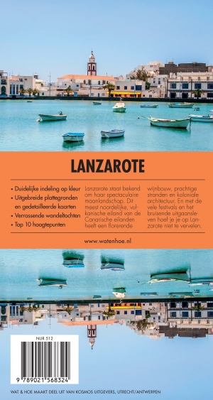 Achterkant van Lanzarote
