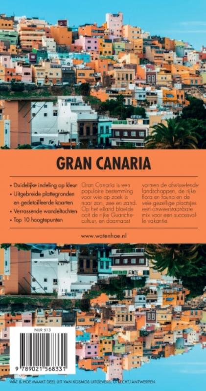 Achterkant van Gran Canaria
