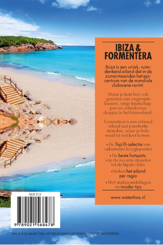 Achterkant van Ibiza en Formentera