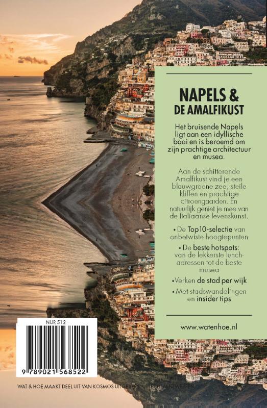 Achterkant van Napels & Amalfikunst