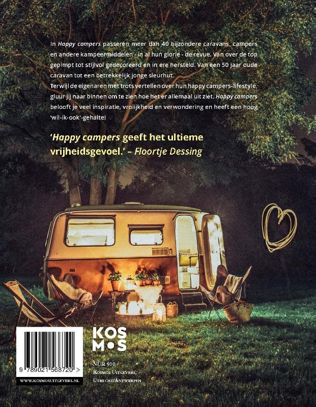 Achterkant van Happy Campers