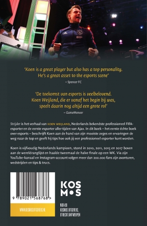 Achterkant van Koen Weijland - Strijder
