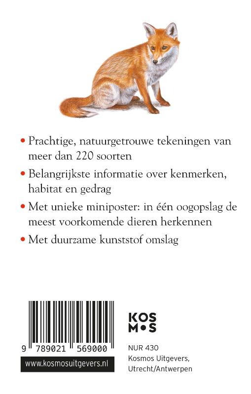 Achterkant van Compactgids Dieren rond het huis