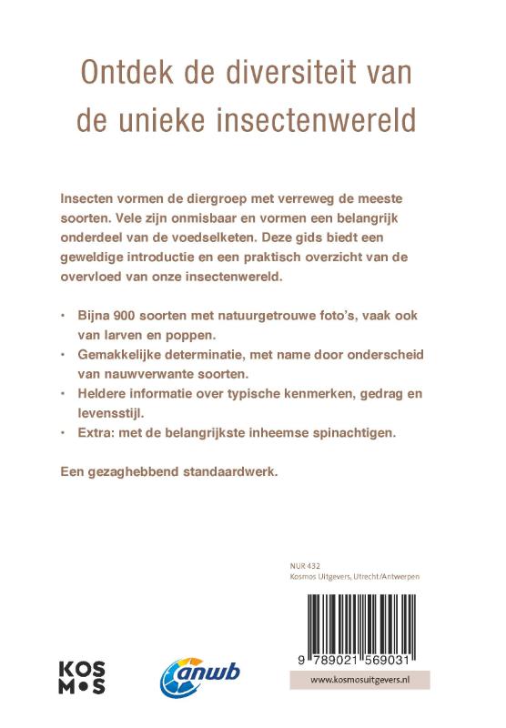 Achterkant van Insectengids