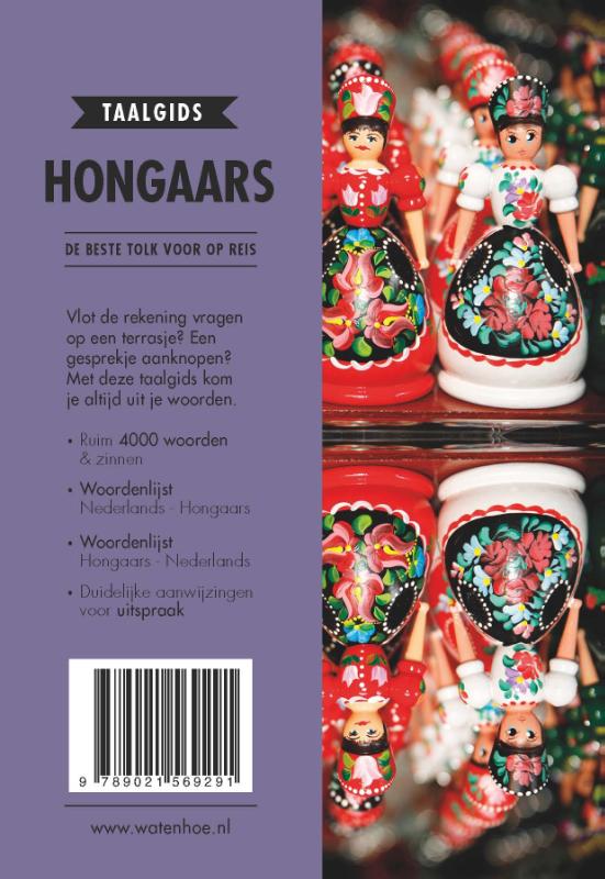Achterkant van Hongaars
