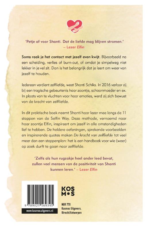 Achterkant van De kracht van zelfliefde
