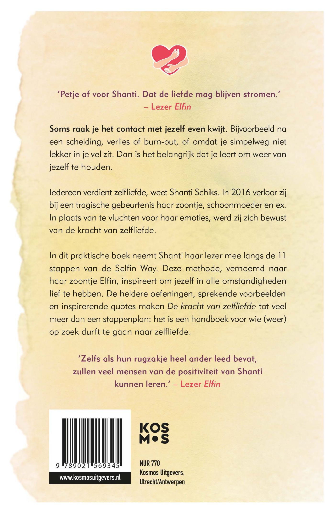 Achterkant van De kracht van zelfliefde