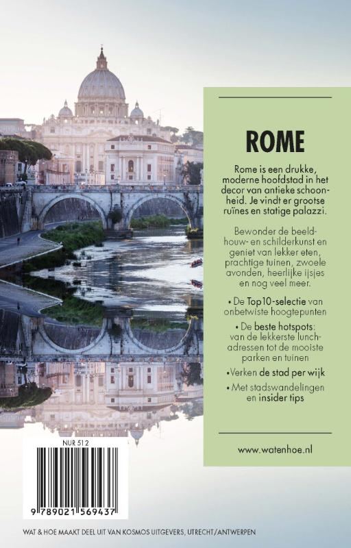 Achterkant van Rome