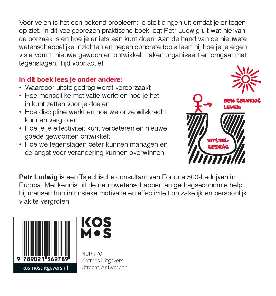 Achterkant van Het einde aan uitstelgedrag