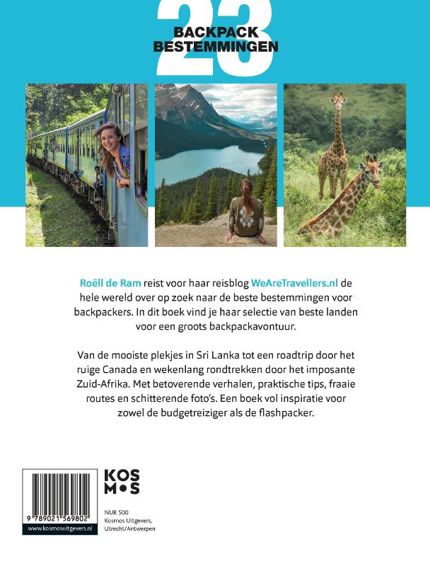 Achterkant van Backpack bestemmingen