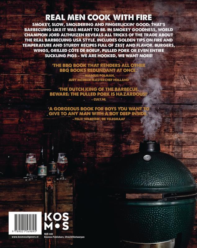 Achterkant van Smokey Goodness (engelstalige editie)