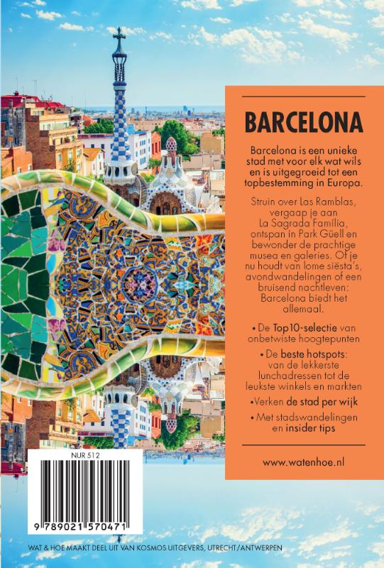 Achterkant van Barcelona