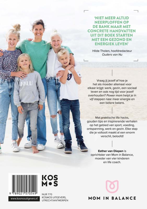Achterkant van Power mom