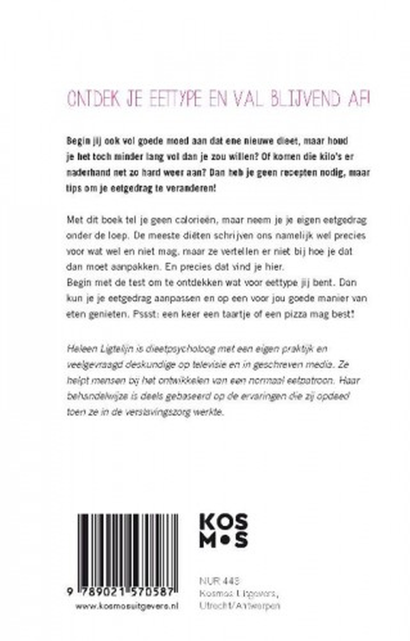 Achterkant van Het slanke brein