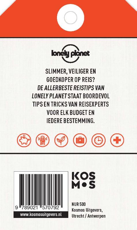 Achterkant van De allerbeste reistips van Lonely Planet