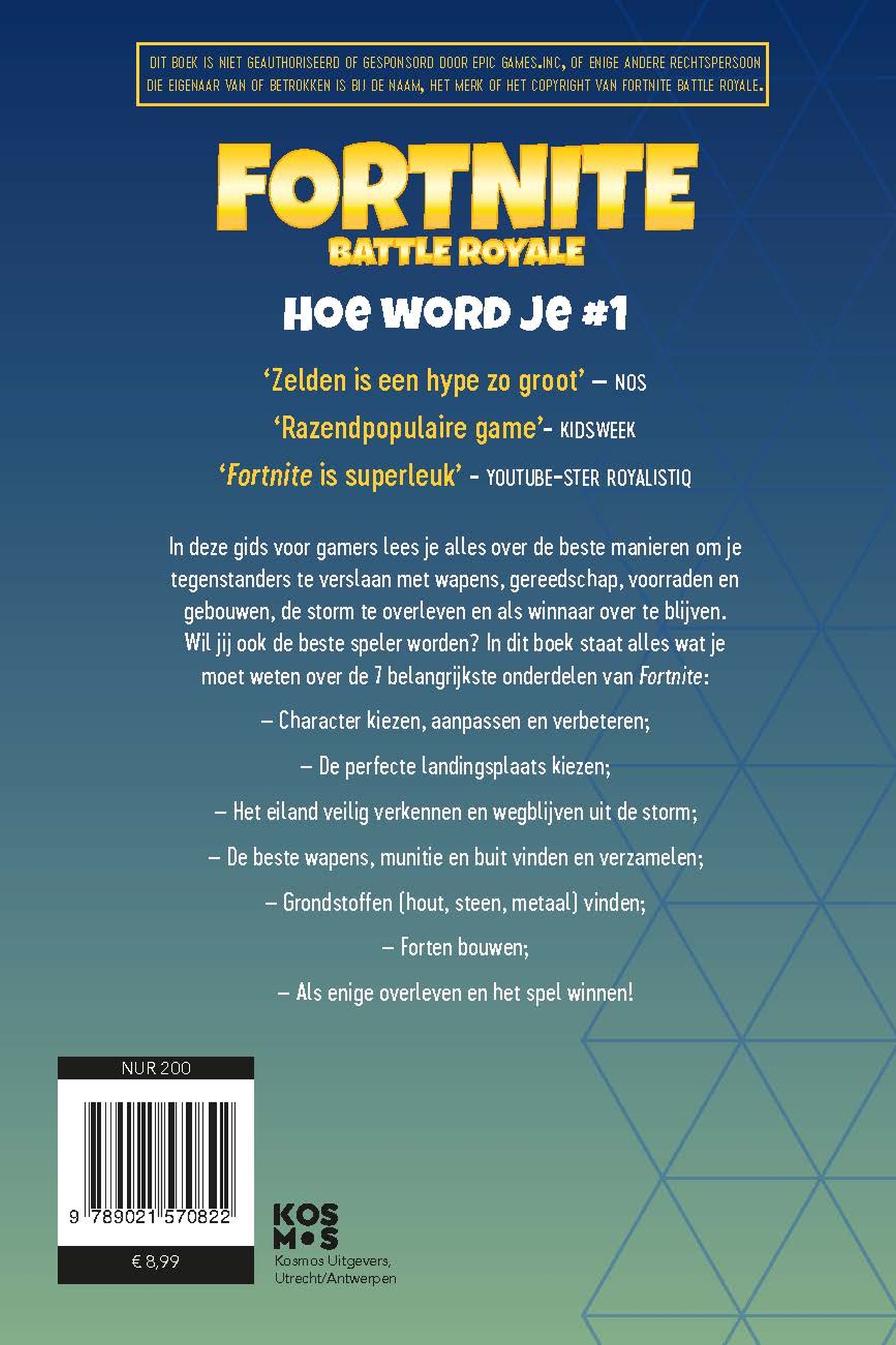 Achterkant van Hoe word je # 1