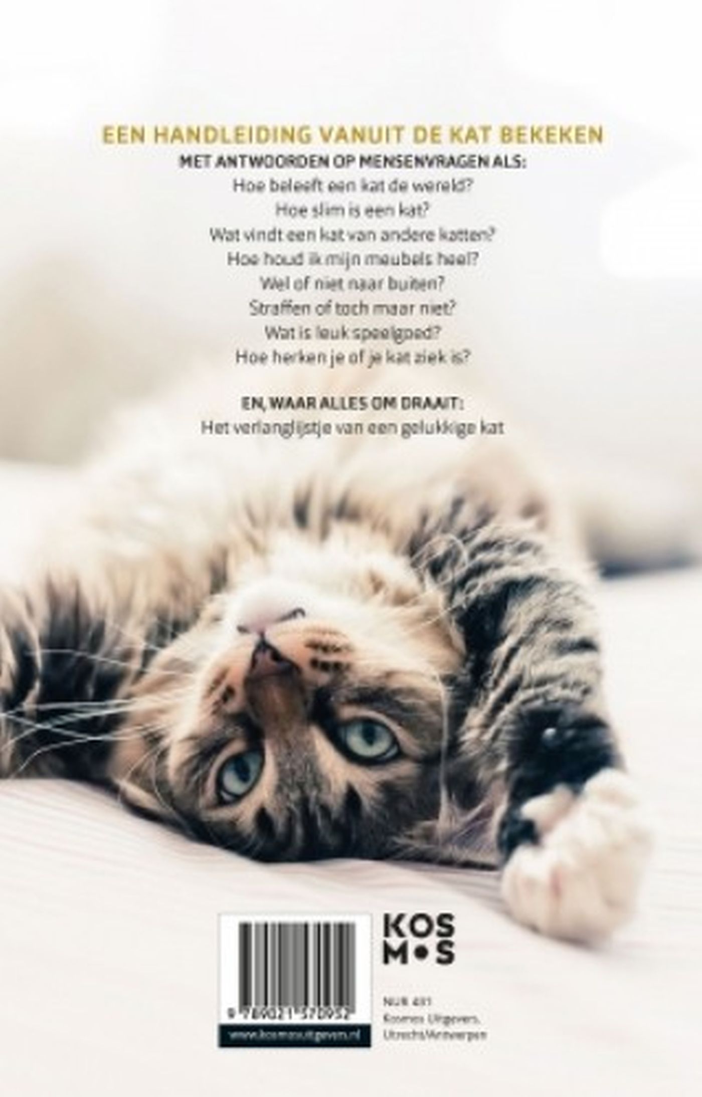 Achterkant van Als de kat het voor het zeggen had