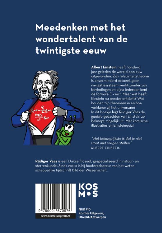 Achterkant van Simpelweg Einstein