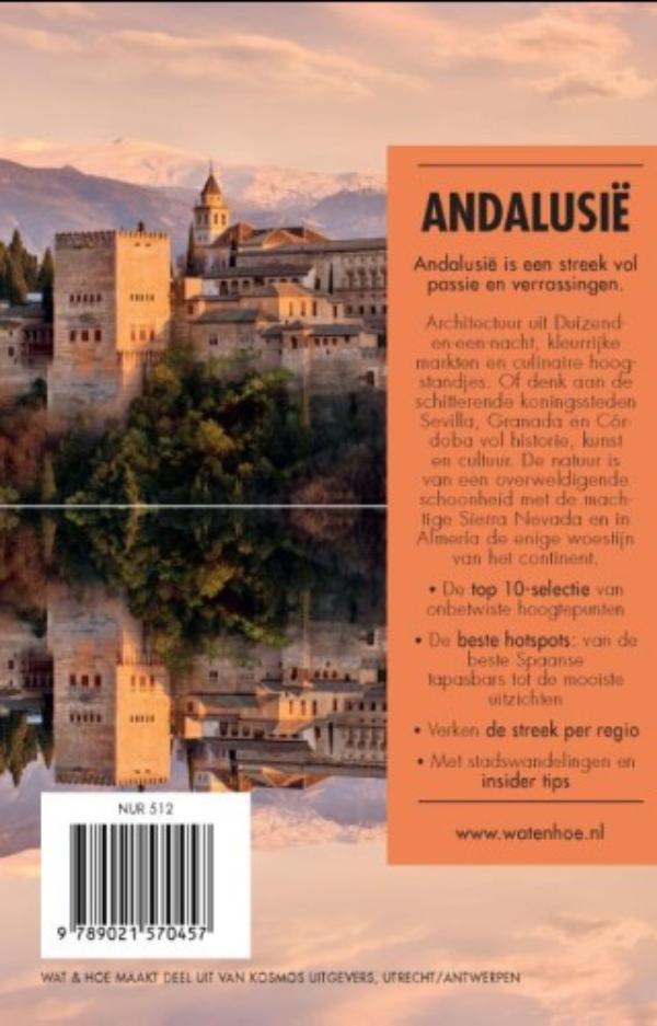 Achterkant van Andalusië