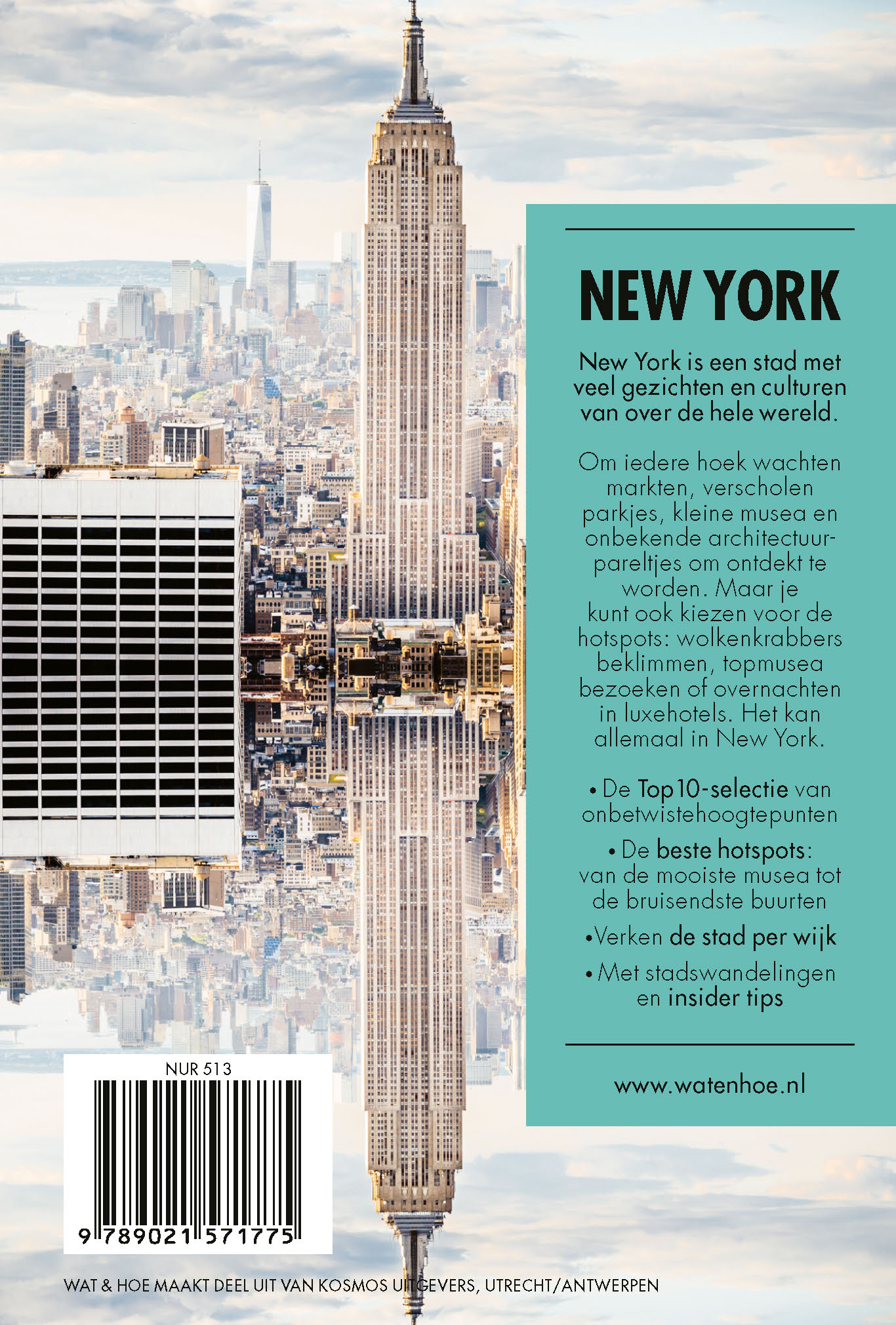 Achterkant van New York