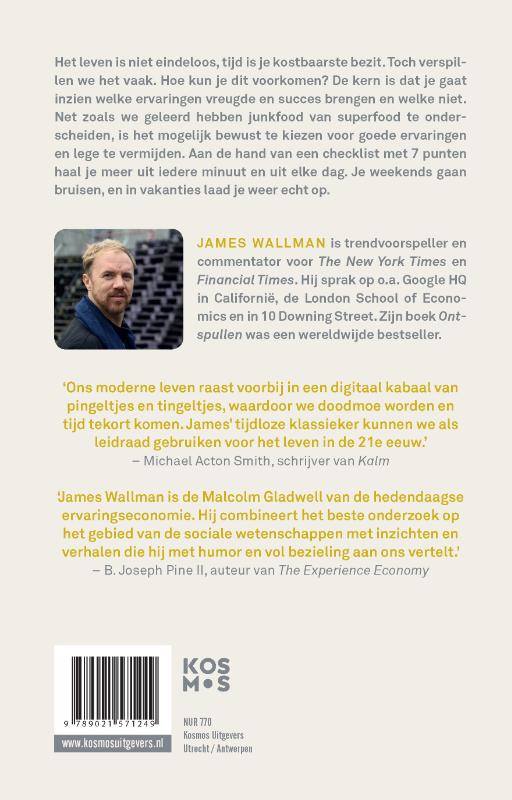 Achterkant van Tijd en hoe die te besteden