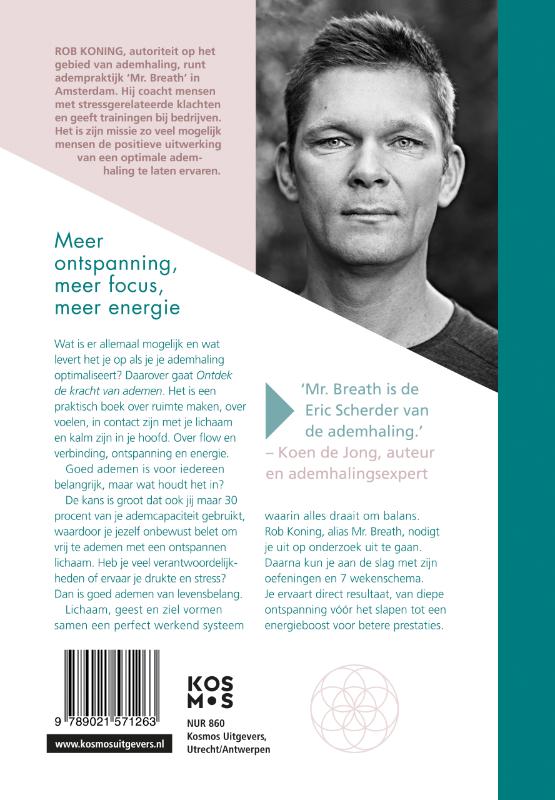 Achterkant van Ontdek de kracht van ademen