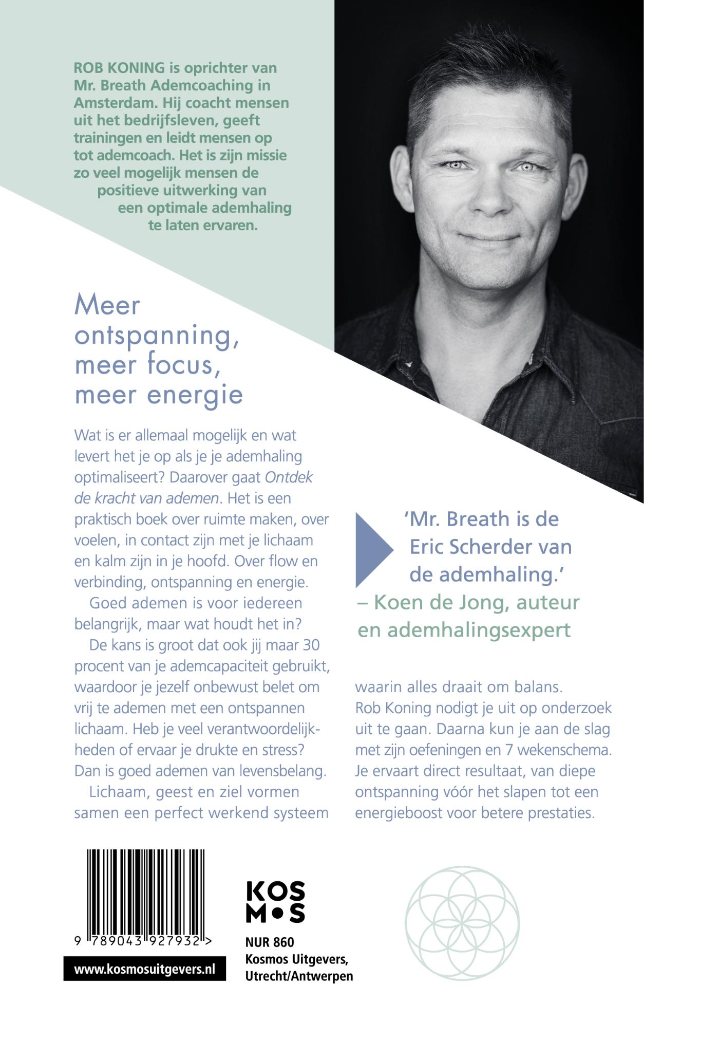 Achterkant van Ontdek de kracht van ademen