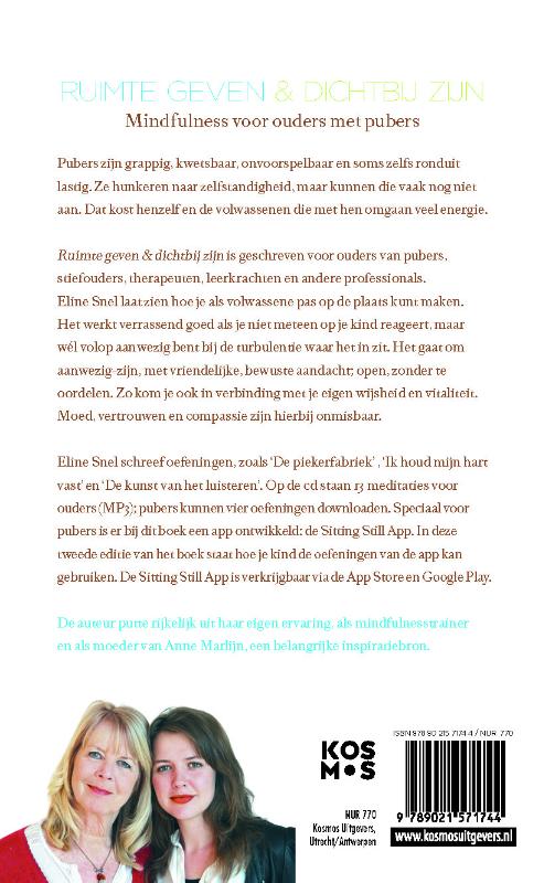 Achterkant van Ruimte geven + dichtbij zijn