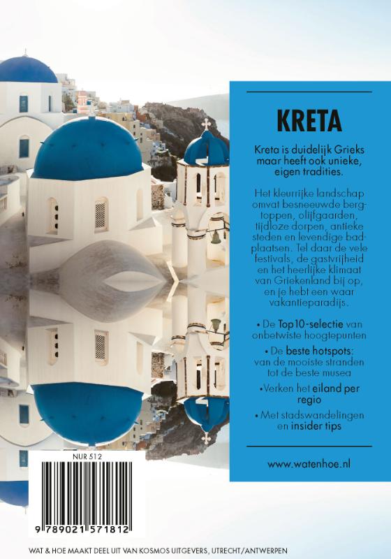 Achterkant van Kreta
