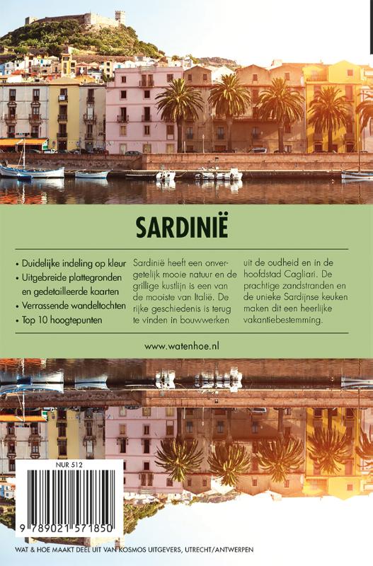 Achterkant van Sardinië