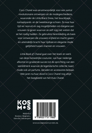 Achterkant van Little Book of Chanel