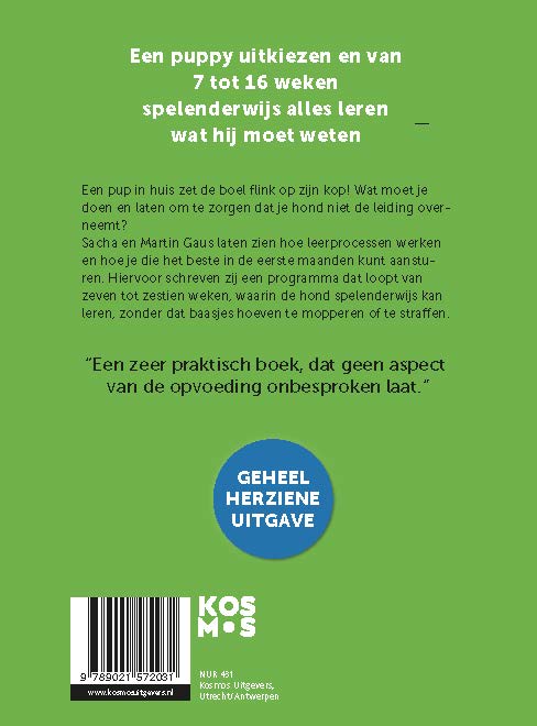Achterkant van Puppymanieren