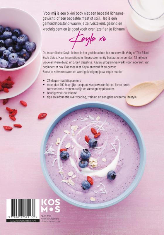 Achterkant van 28 dagen Bikini Body Guide