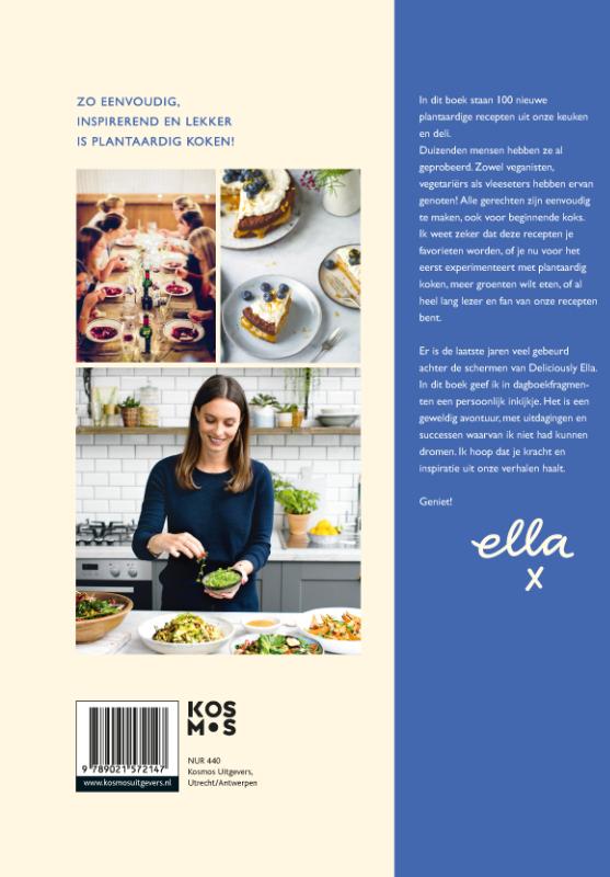 Achterkant van Deliciously Ella Het plantaardige kookboek
