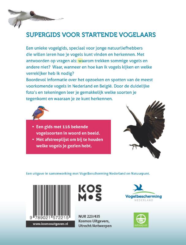 Achterkant van Vogelgids voor kids