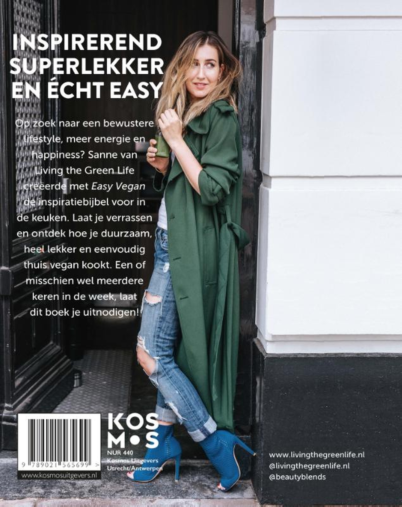 Achterkant van Easy vegan
