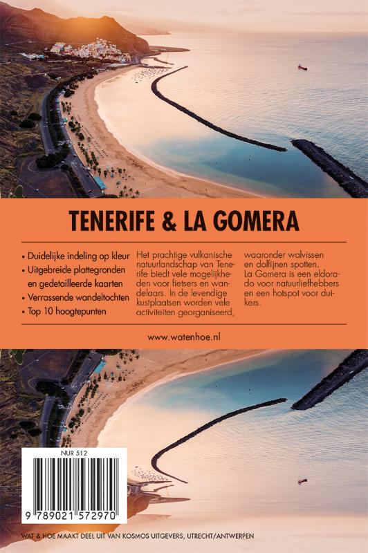 Achterkant van Tenerife & La Gomera