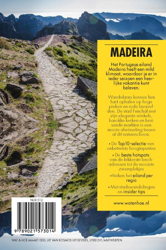 Achterkant van Madeira