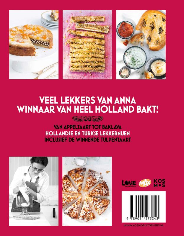 Achterkant van Heel Holland Bakt - Veel lekkers van Anna
