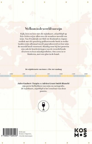 Achterkant van De wijnkaart, alsjeblieft