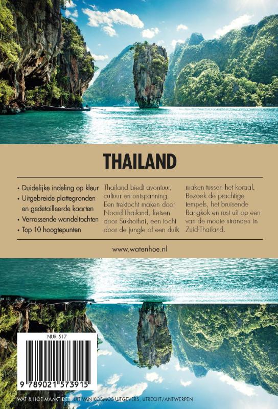 Achterkant van Thailand